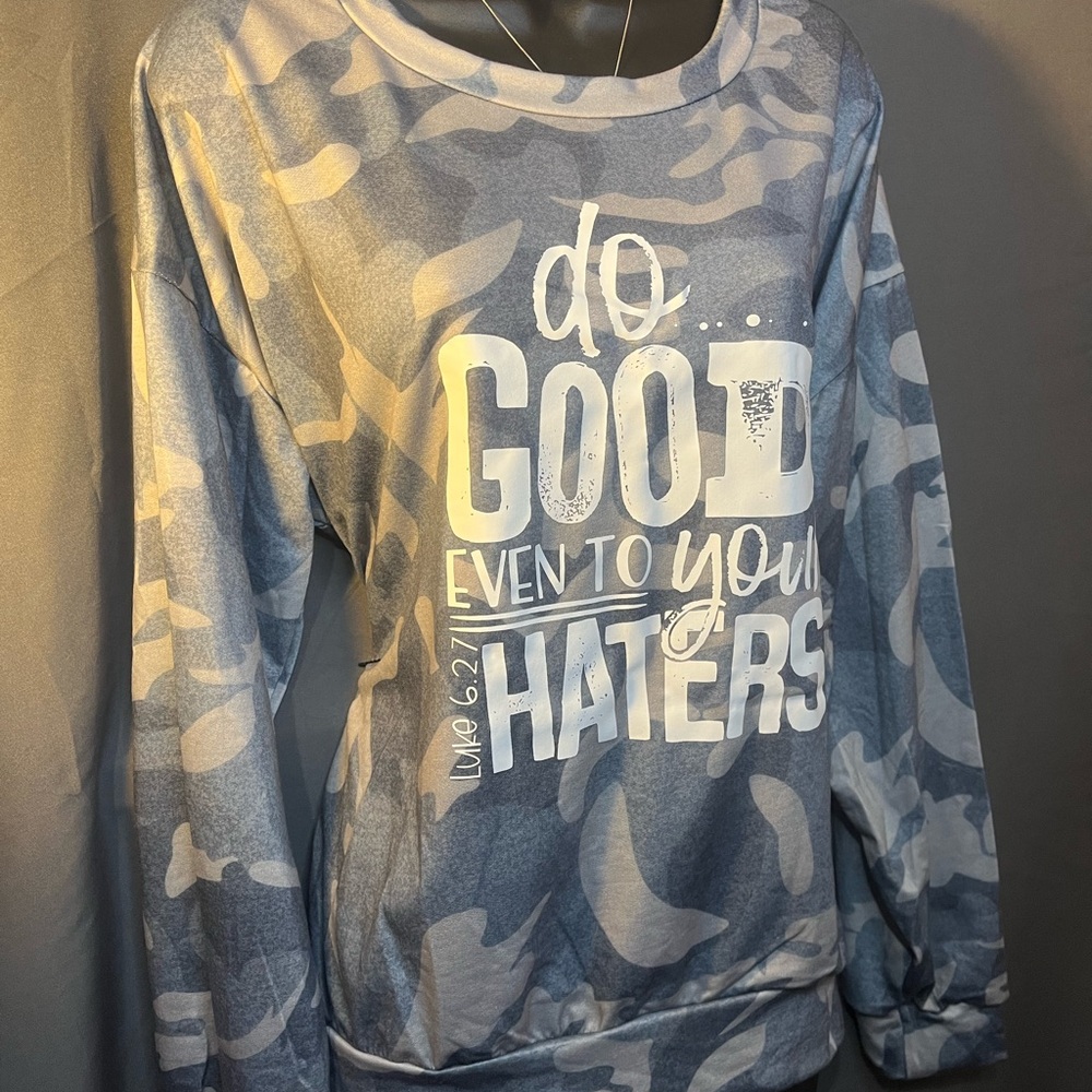 Blue and Gray Camouflage